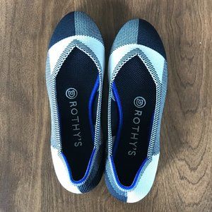 Rothy's Round Cap Toe  Flats Size 5.5